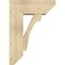 Ekena Millwork Legacy Slat Rough Sawn Bracket w/ Offset Brace, Douglas Fir, 8"W x 20"D x 28"H BKT0806X20X28LEC06RDF - alternate 2